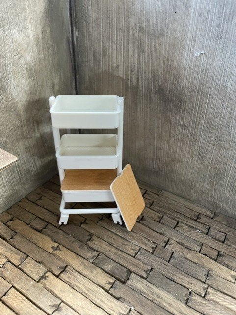 poppenhuis keuken trolley, Ophalen of Verzenden, Nieuw, Poppenhuis