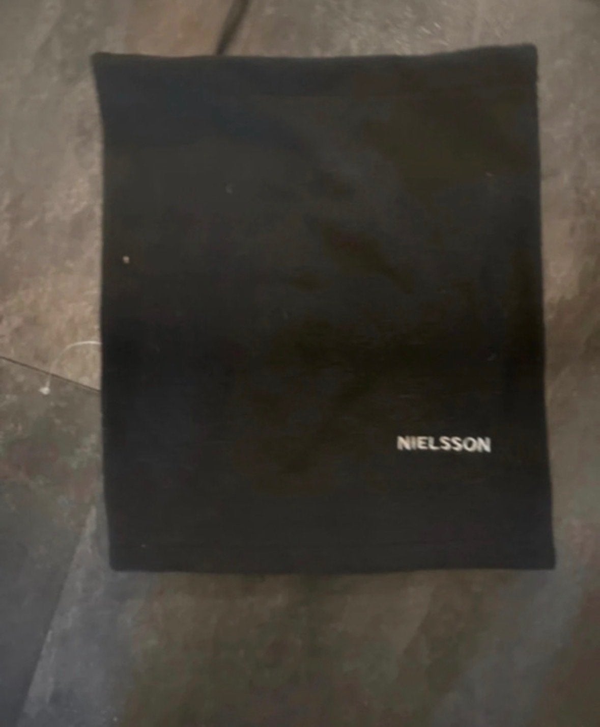 Nielsson Colsjaal met Trekkoord - Zwart, Kleding | Dames, Ophalen of Verzenden, Zo goed als nieuw, Sjaal