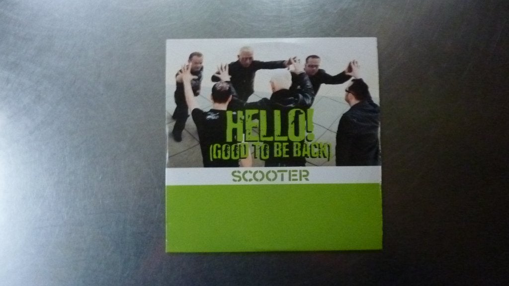Scooter - Hello! (Good To Be Back), Ophalen of Verzenden, Zo goed als nieuw, Dance en House