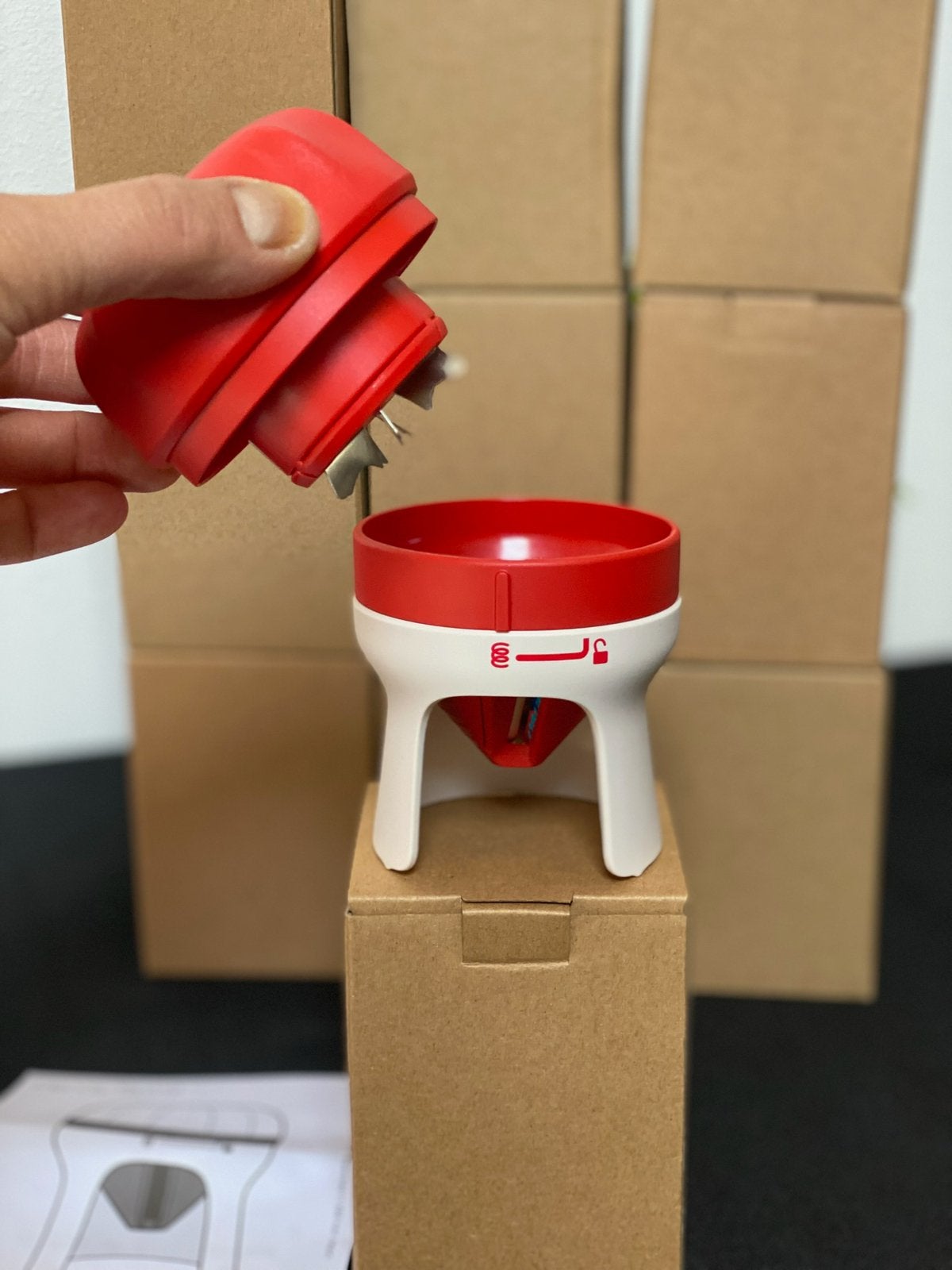 Handy Spiralizer Tupperware, Huis en Inrichting, Keuken | Tupperware, Ophalen of Verzenden, Nieuw, Overige typen