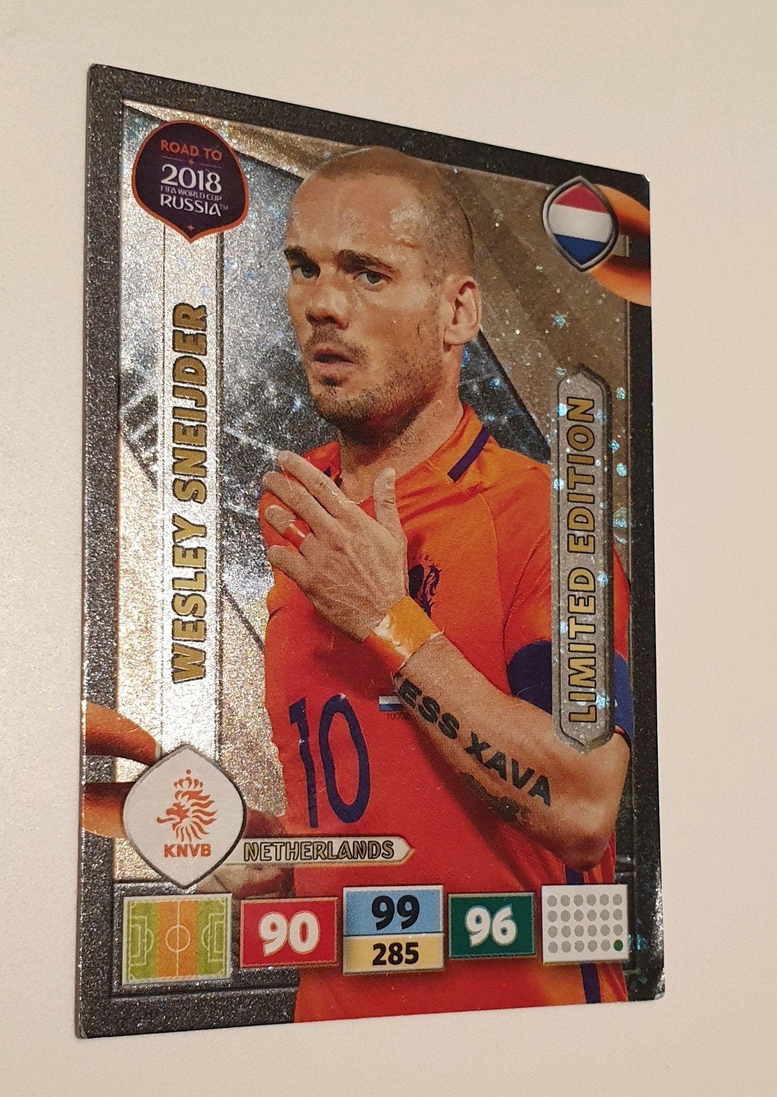 Panini road to World Cup 2018 Limited Edition Wesley Sneijde, Ophalen