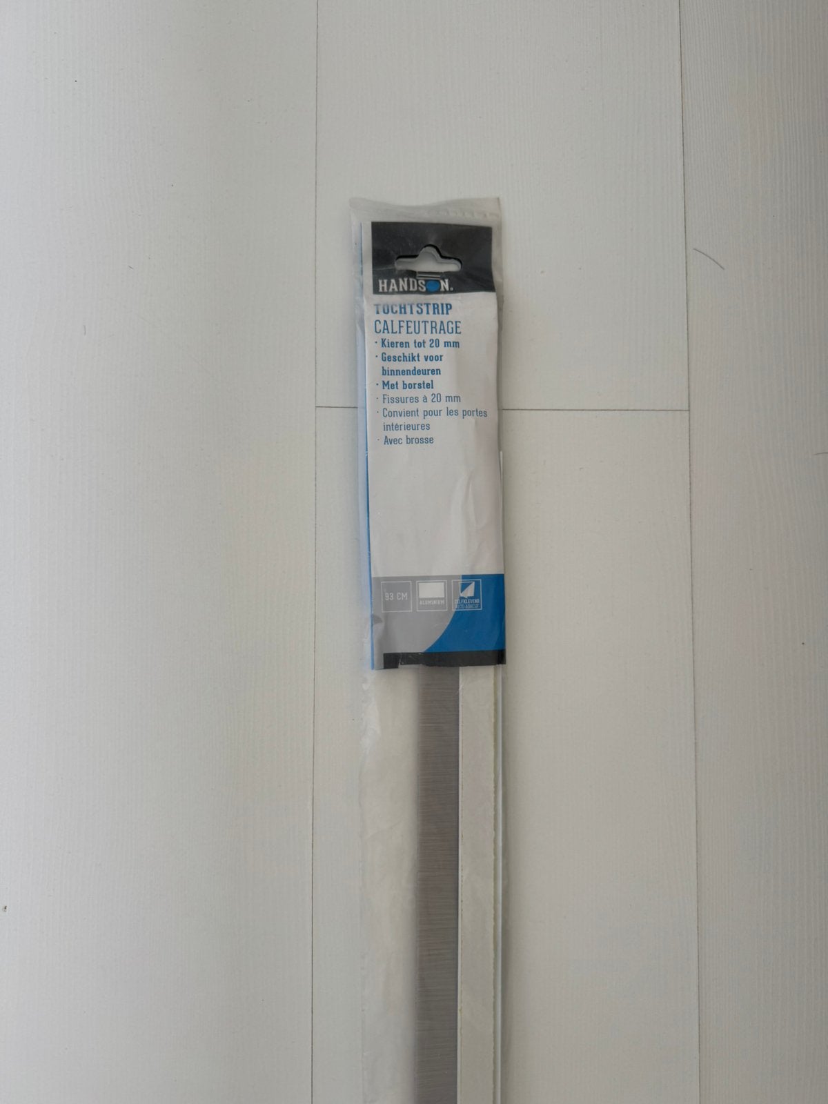 Tochtstrip voor deuren kieren tot 20mm, Doe-het-zelf en Verbouw, Isolatie en Afdichting, Ophalen, Nieuw