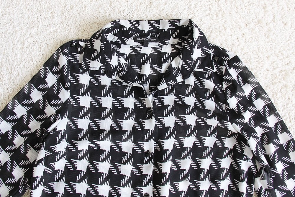 Mooie Tramontana Blouse - 84 (S) € 35,-, Kleding | Dames, Overige kleuren, Tramontana, Ophalen of Verzenden, Zo goed als nieuw