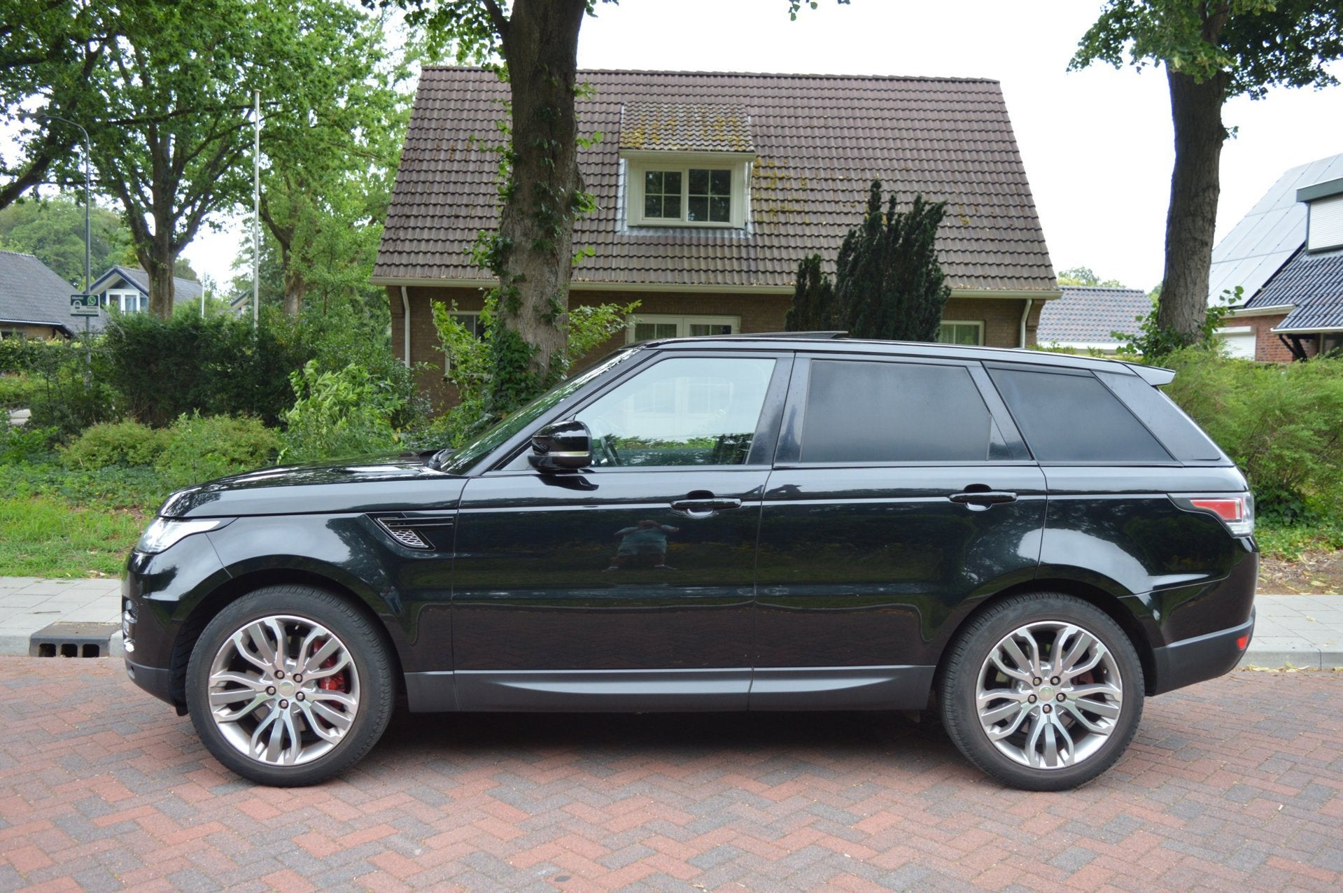 Land Rover RANGE ROVER SPORT 3.0 SDV6 panoramadak/luchtverin, Euro 5, Zwart, 2993 cc, Zwart