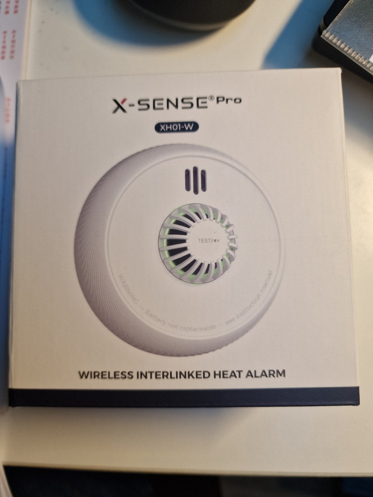 X-SENSEPro XH01-W Draadloze Hitte Melder, Ophalen, Nieuw, Detector, Sensor of Melder, Overige soorten