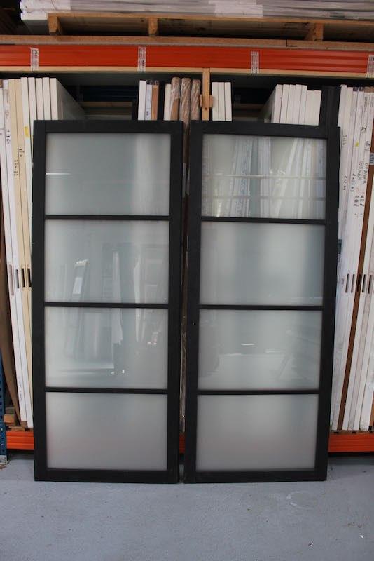 Nieuwe Binnendeuren met Glas in de maat 93x231.5 cm Stomp, 80 tot 100 cm, 215 cm of meer, Binnendeur, Nieuw