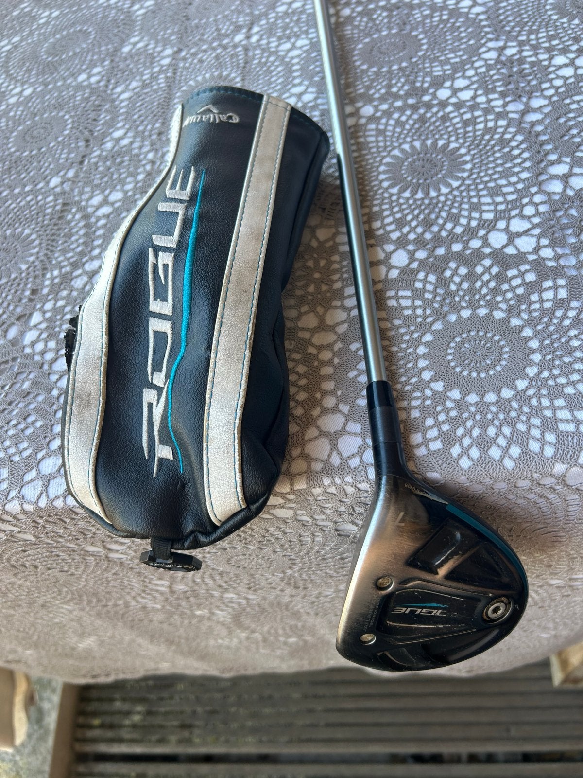 Callaway Rogue 7 wood met Headcover, Ophalen of Verzenden, Gebruikt, Club, Callaway