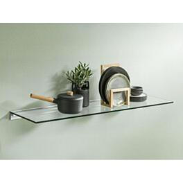 Ikea Linjal glazen plank 3x, Ophalen, Zo goed als nieuw