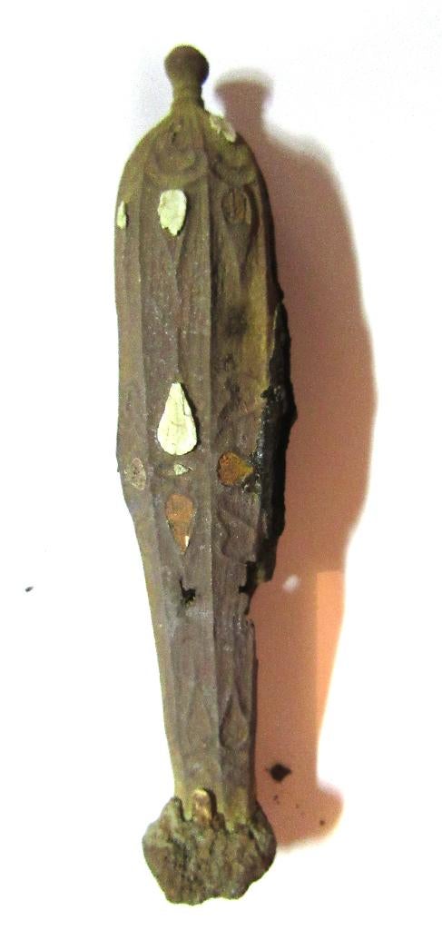 Mesheft Brons Koper 17e eeuw Bodemvondst ongeveer 9 cm, Verzenden