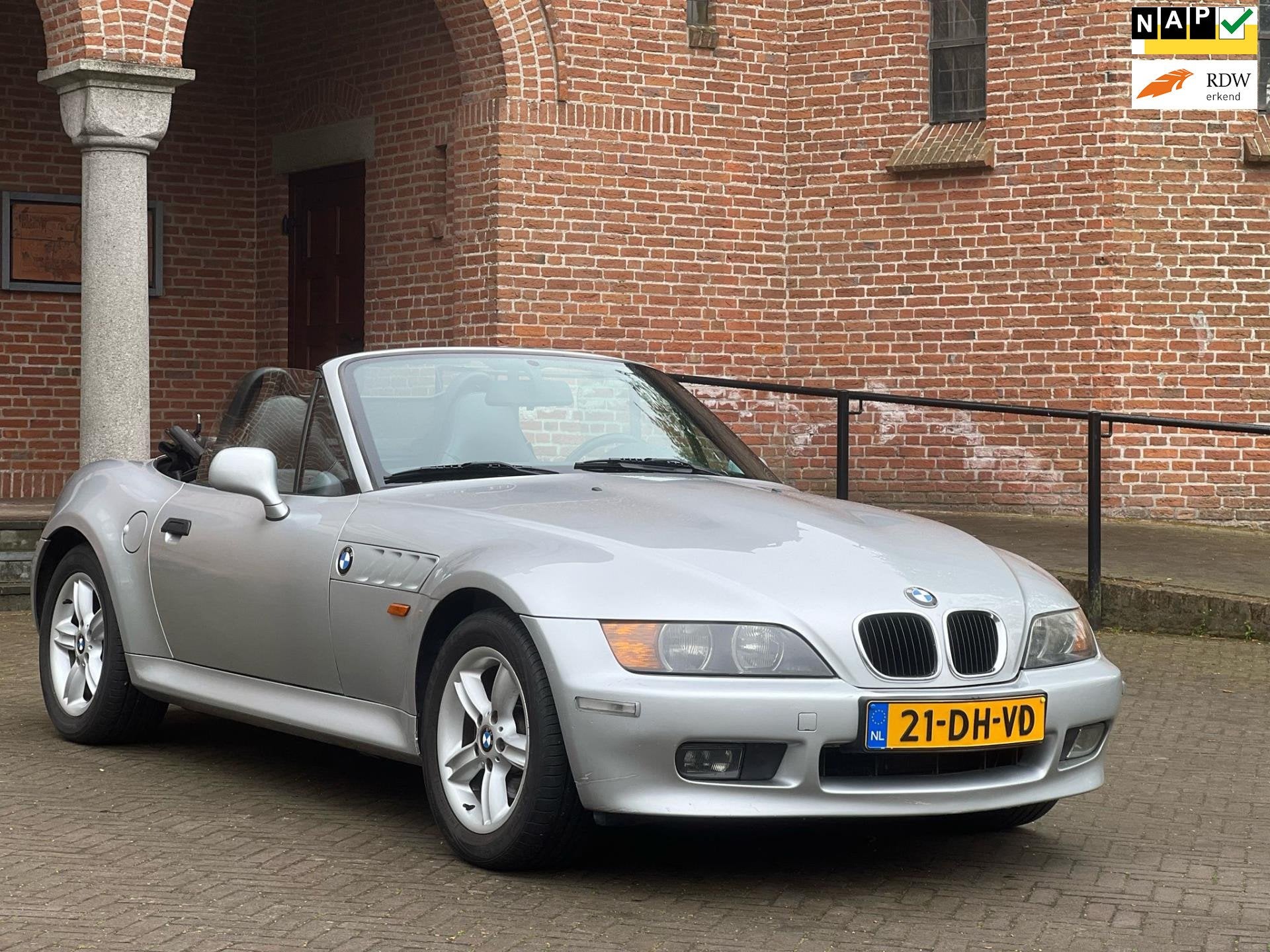 BMW Z3 Roadster 1.8 S ORG NL KM NAP AIRCO !, Auto's, Gebruikt, 118 pk, 4 cilinders, Cabriolet