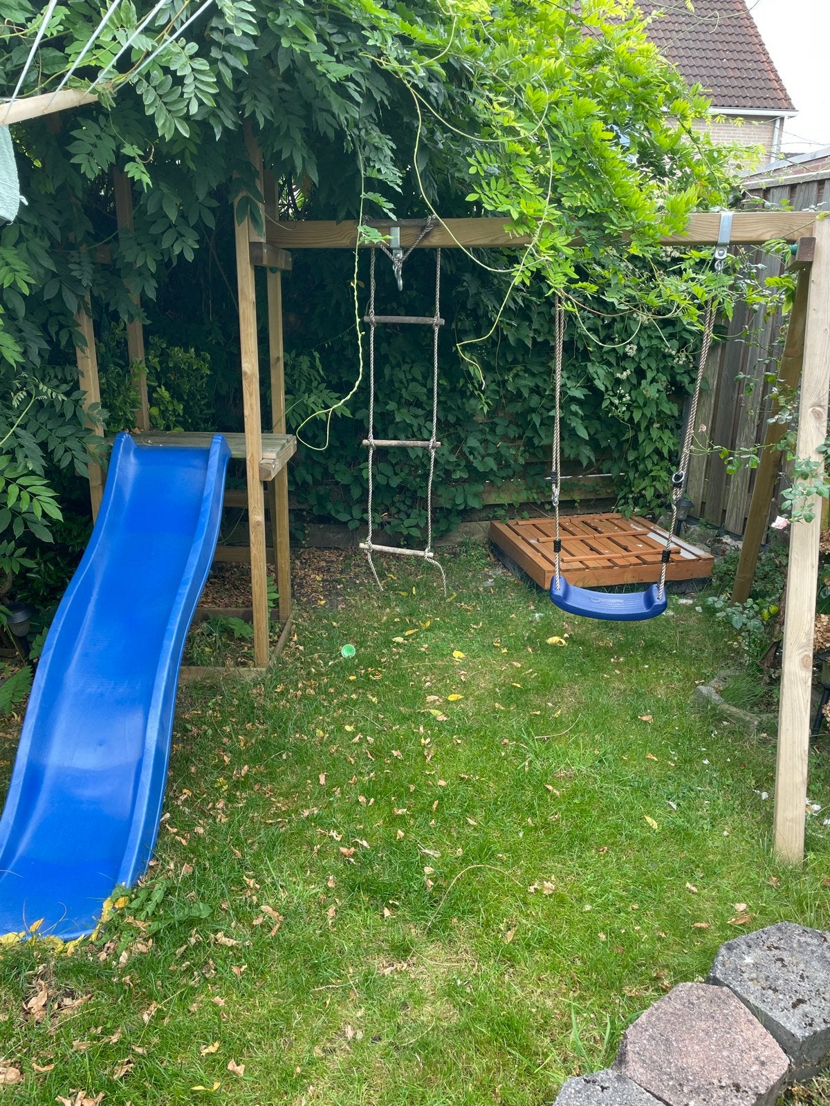 Wickey TinyCabin Speeltoestel, Ophalen of Verzenden, Zo goed als nieuw, Schommel
