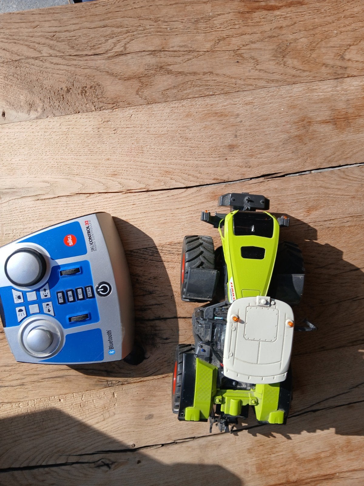 Bestuurbare Claas xerion 5000, Ophalen, Gebruikt