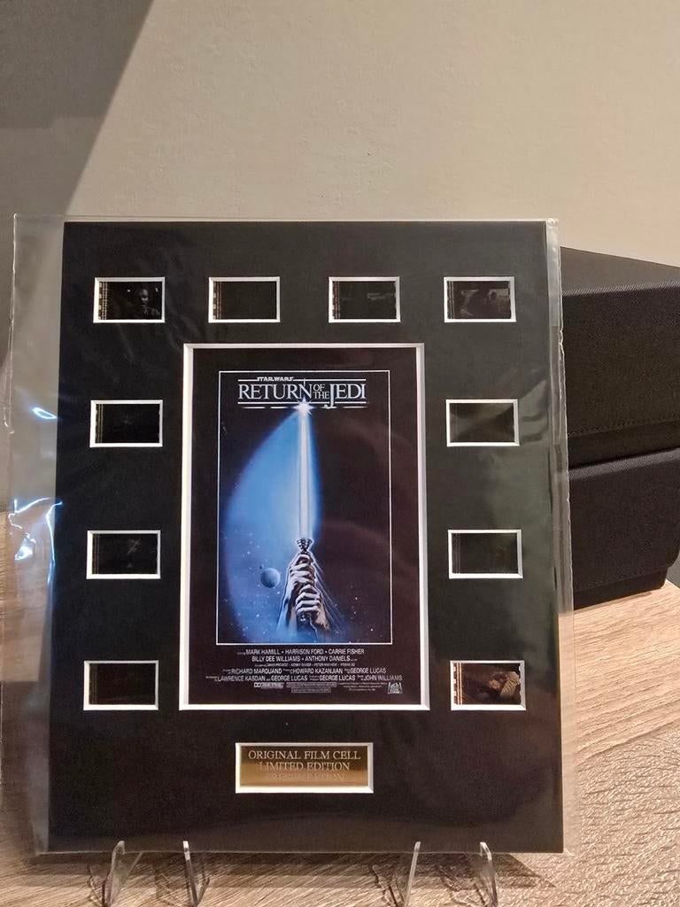 Star Wars Return of the Jedi Film Display - Limited Edition, Ophalen of Verzenden, Zo goed als nieuw, Film, Overige typen