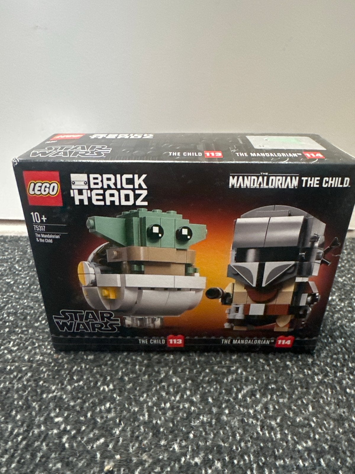 LEGO BrickHeadz Star Wars The Mandalorian & The Child, Ophalen of Verzenden, Nieuw, Overige merken