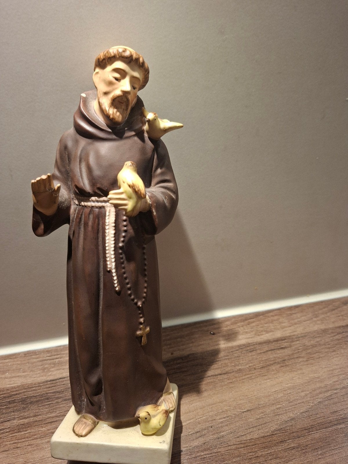 Beeldje Heilige Franciscus met vogels, Ophalen of Verzenden