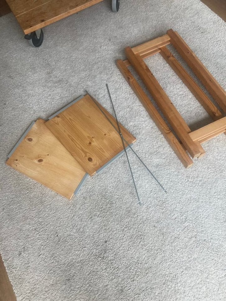Ivar planken en staanders 40x30(x73), Ophalen, Gebruikt
