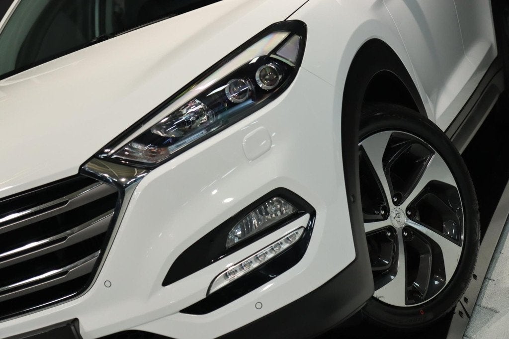 Hyundai Tucson 1.6 T-GDi Premium 4WD / PANODAK / KEYLESS / C, Auto's, Hyundai, Gebruikt, 4 cilinders, Wit, Origineel Nederlands