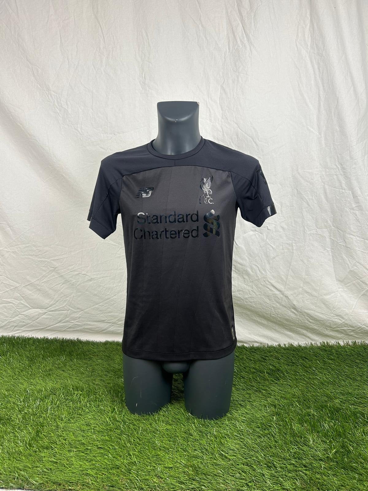 Liverpool All Black New Balance Shirt - Maten S en M, Verzenden, Zwart, Nieuw, Voetbal
