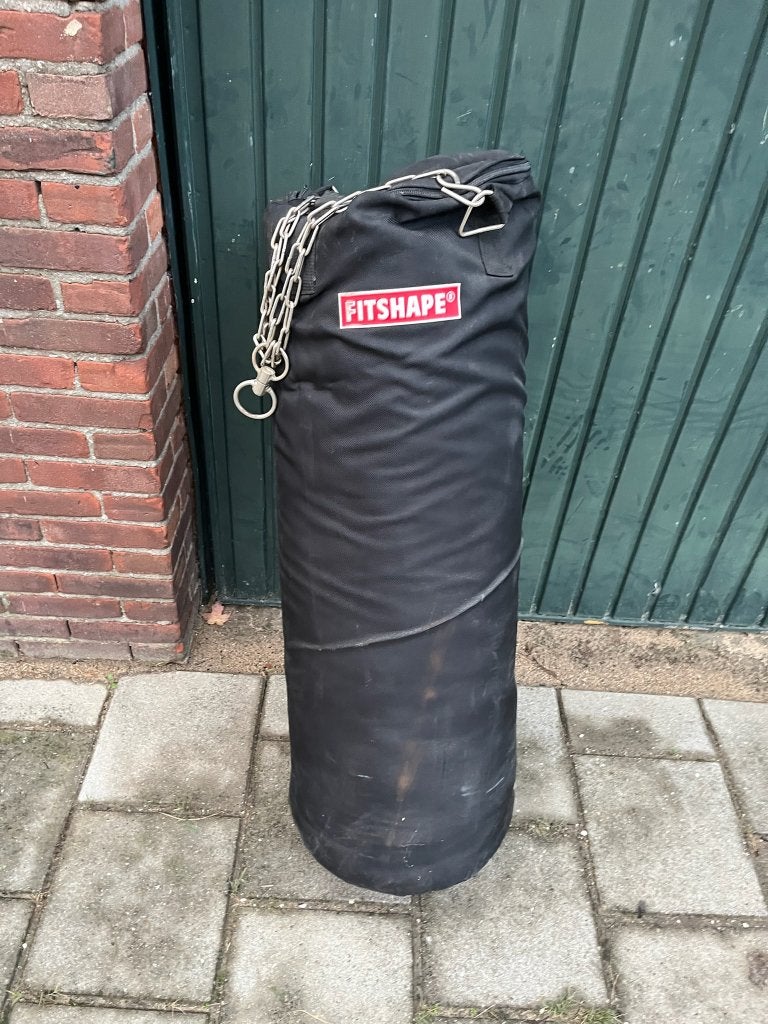 Bokszak fitshape met ketting., Sport en Fitness, Ophalen, Gebruikt, Bokszak
