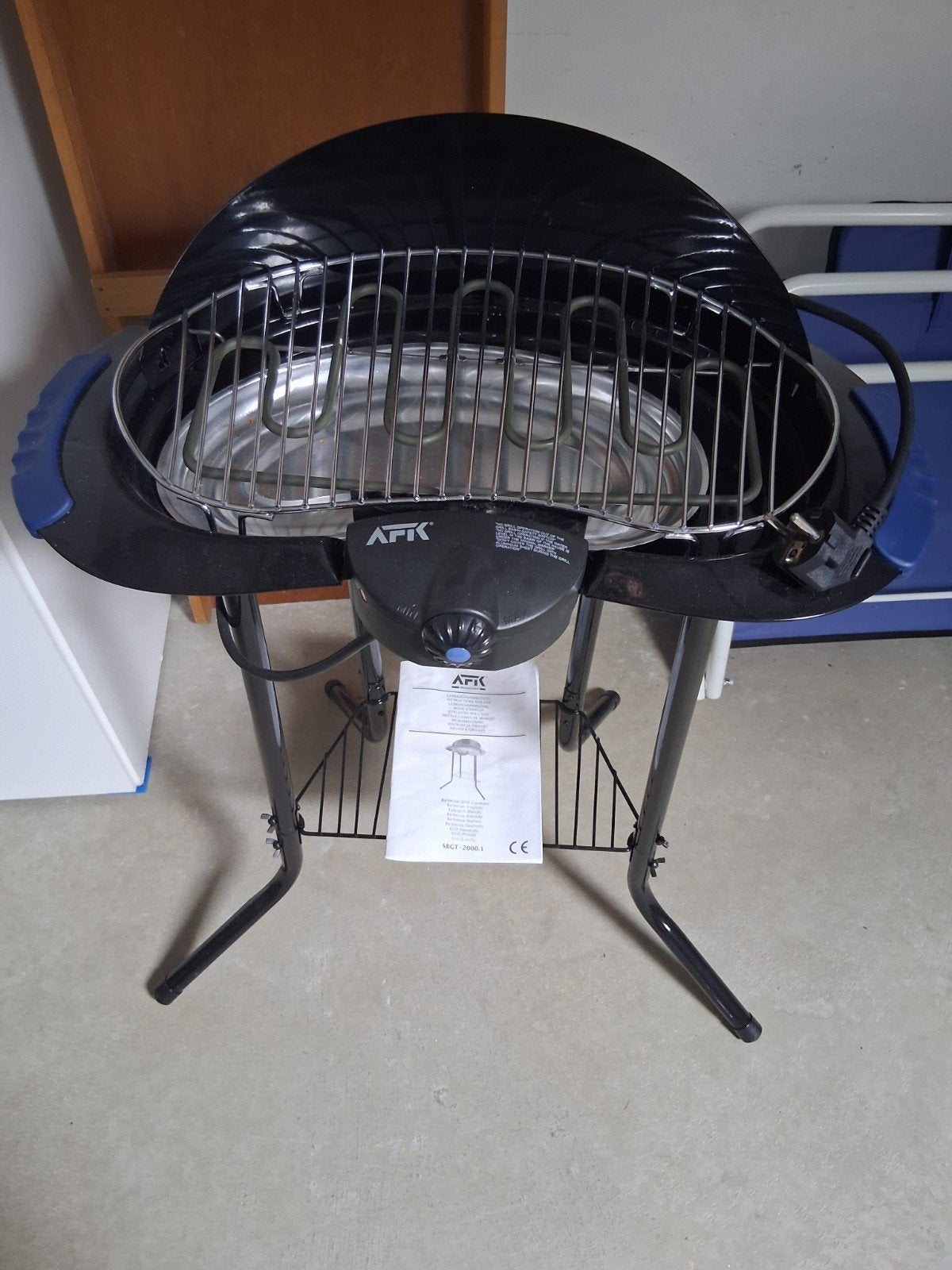 Nieuwe AFK Elektrische Barbecue Grill/tafelgrill, Ophalen