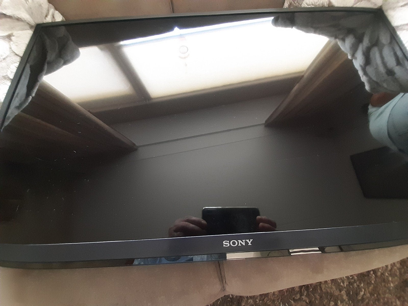 Sony tv 32inch met soundbar samsung, Ophalen of Verzenden, 100 cm of meer, 50 Hz, Sony