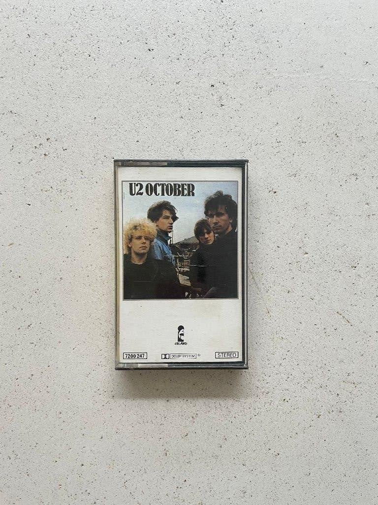 U2 - October, 1 bandje, Ophalen of Verzenden, Zo goed als nieuw, Origineel