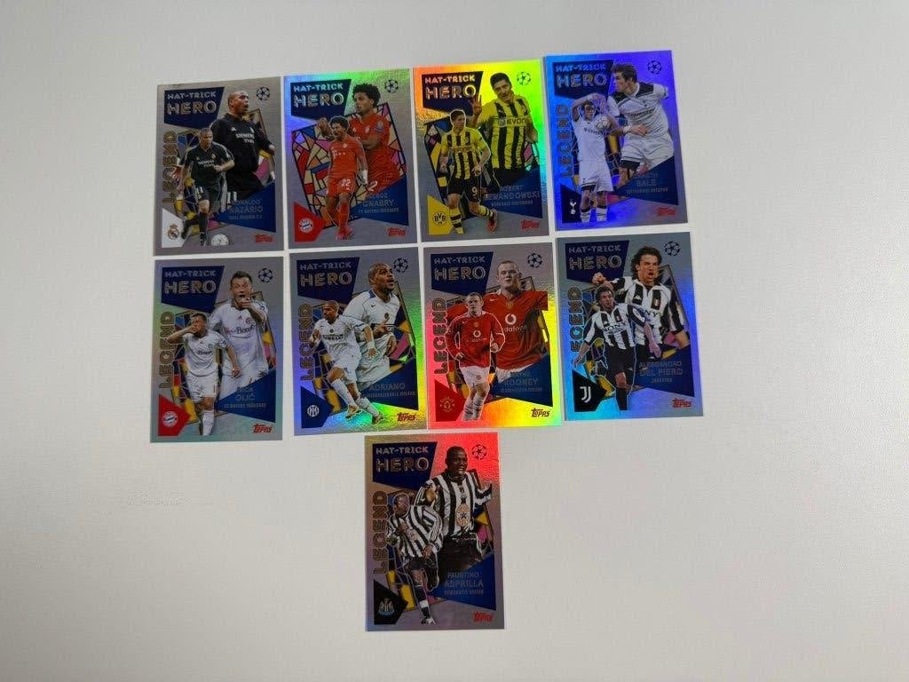 9 Hat-Trick Hero Stickers van Champions League 2025-26, Verzamelen, Sportartikelen en Voetbal, Ophalen of Verzenden, Nieuw, Buitenlandse clubs