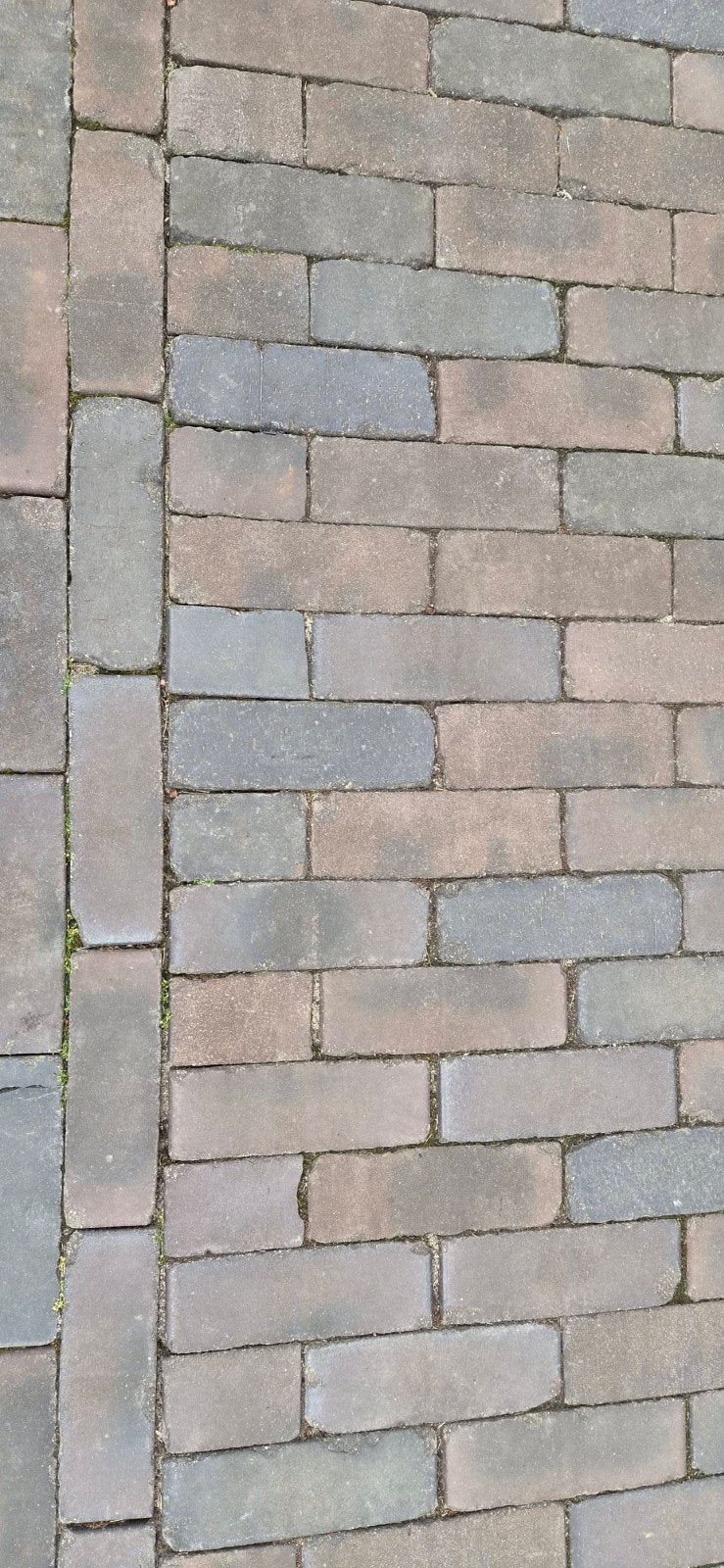 3.2 m² sierklinkers, diverse kleuren, Ophalen, Gebruikt, Klinkers, Minder dan 5 m²