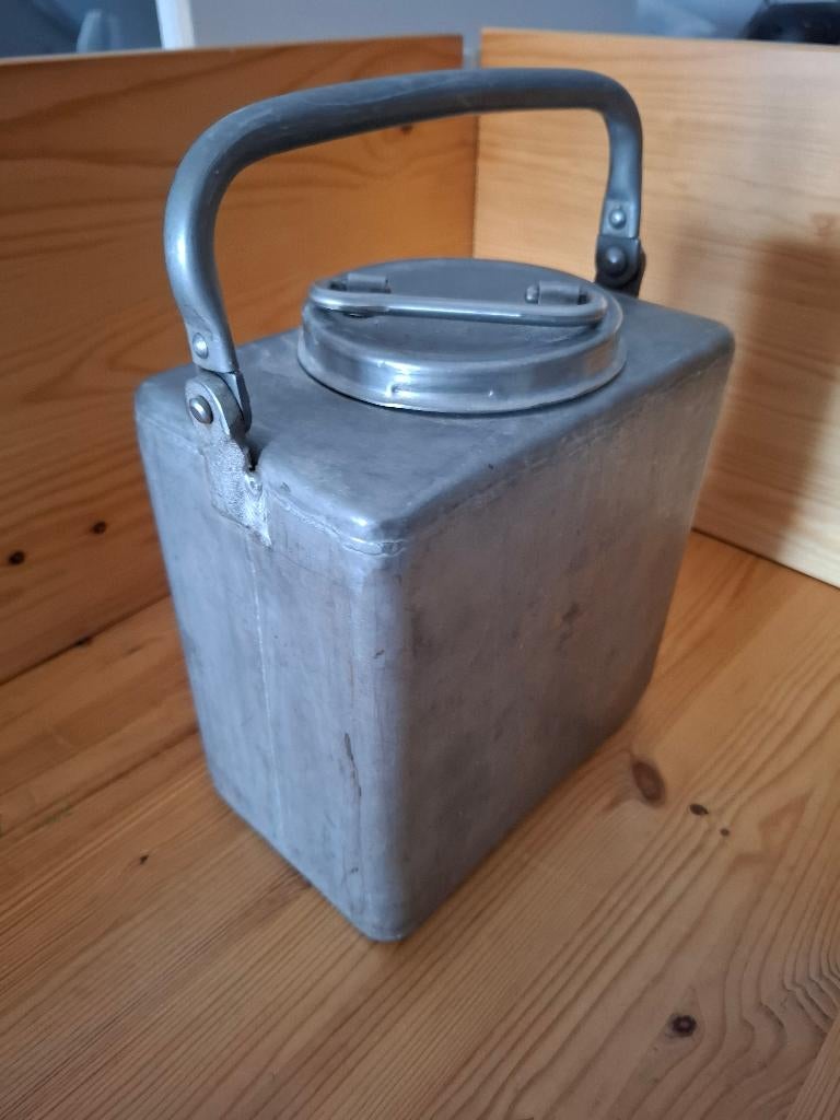 Britse 1-gallon container/gamel, Verzamelen, Ophalen of Verzenden, Overige soorten, Engeland, Overige typen
