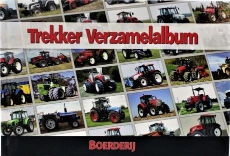 TREKKER VERZAMELALBUM TRACTOR MET 72 STICKERS, Boeken, Verzenden, Plaatjesalbum