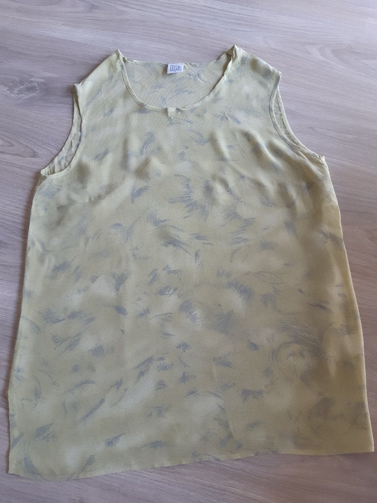 Schittetende top 46, Kleding | Dames, Blauw, Maat 46/48 (XL) of groter, Ophalen of Verzenden, Zo goed als nieuw