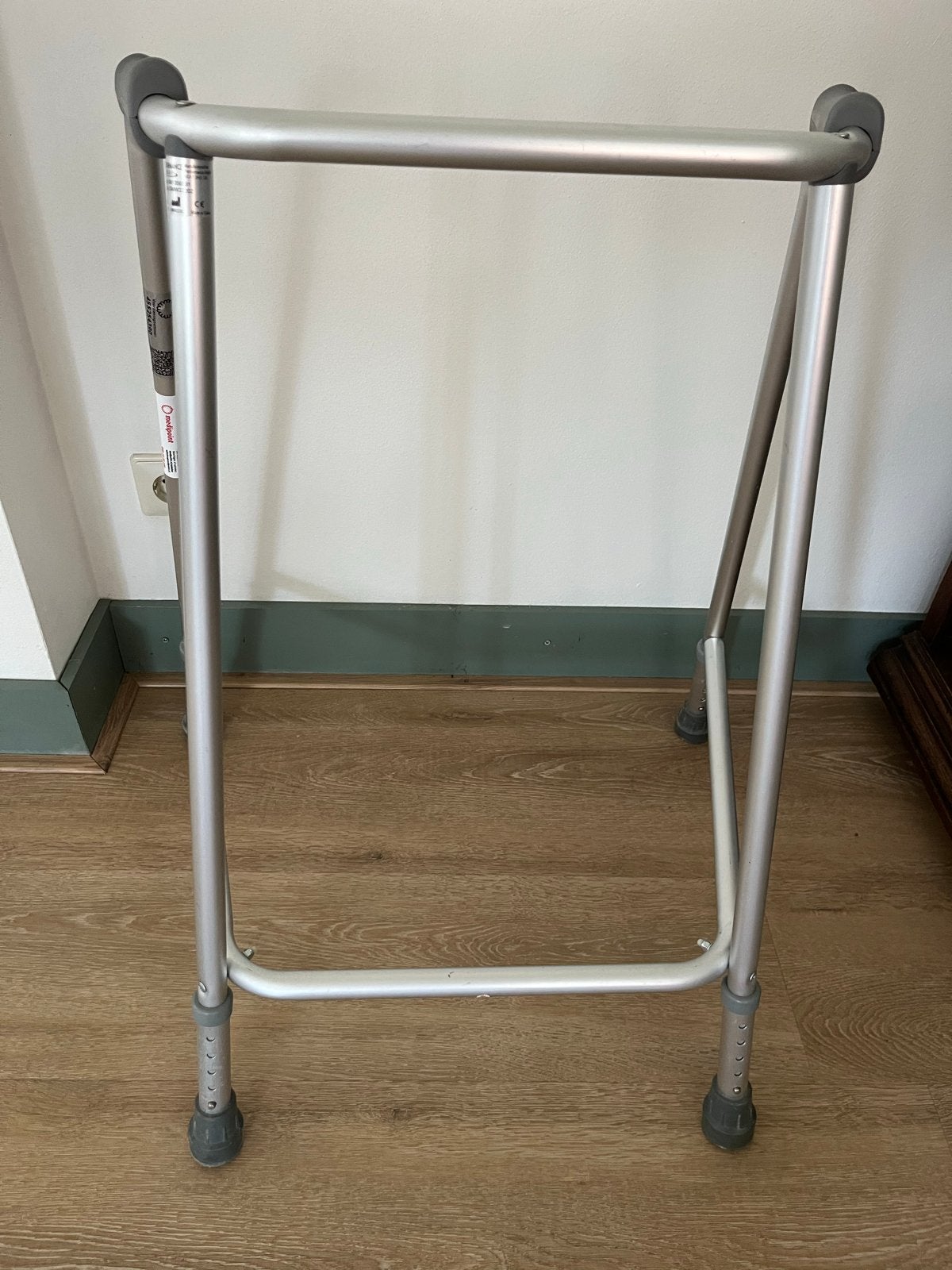 Looprekje, aluminium, 78-86 cm, verstelbaar, Diversen, Looprekken, Ophalen, In hoogte verstelbaar, Zo goed als nieuw
