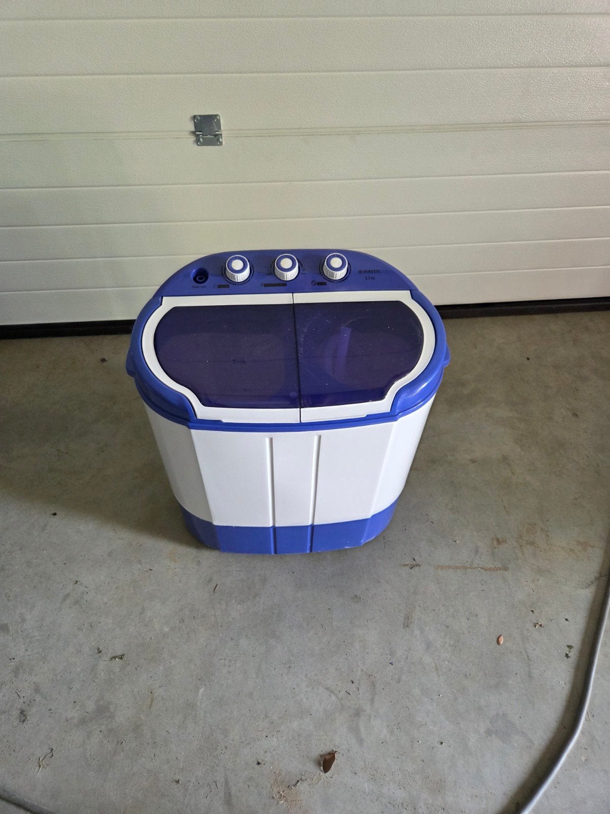 mestic camping wasmachine, Caravans en Kamperen, Ophalen, Zo goed als nieuw