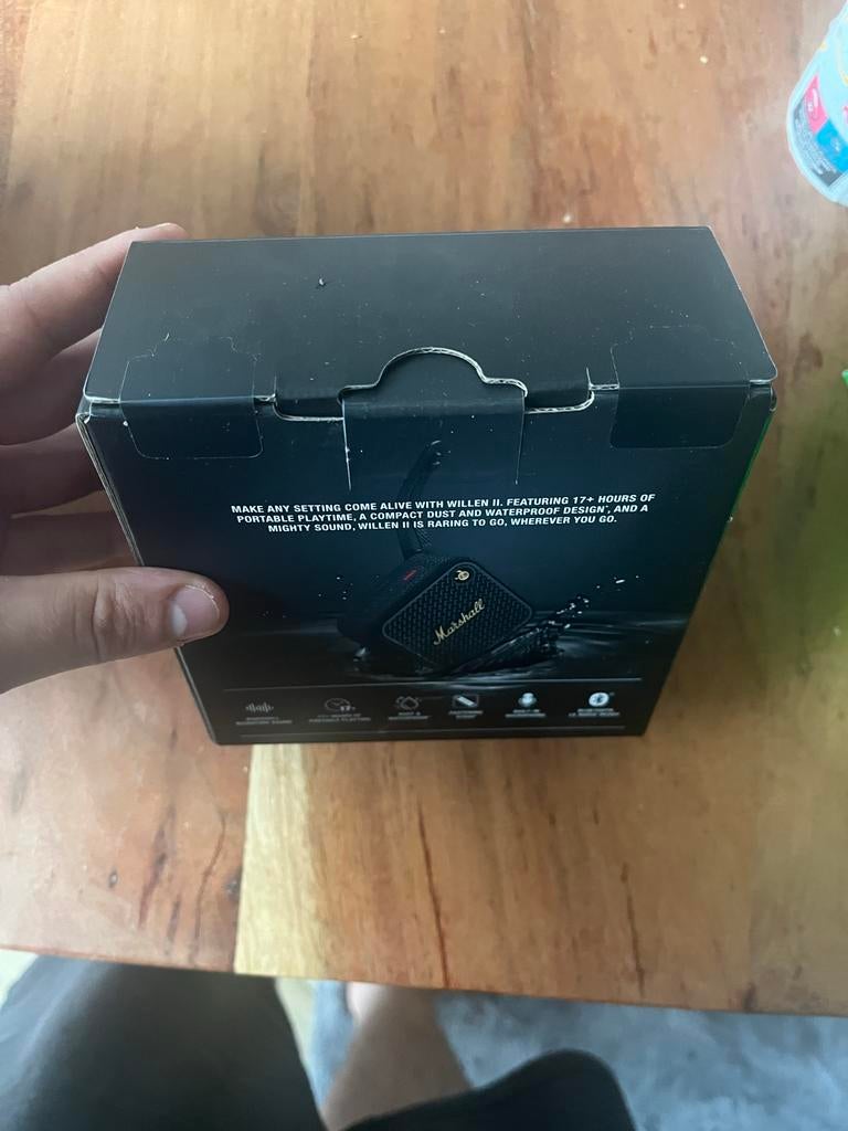 Marshall Willen II Draagbare Bluetooth Speaker, Computers en Software, Interne voedingen, Zo goed als nieuw, Ophalen of Verzenden