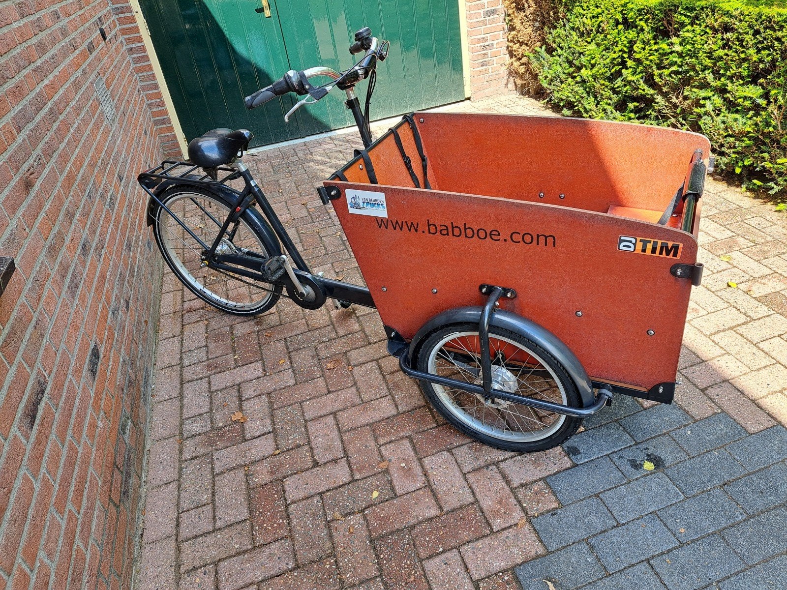 Babboe bakfiets, Ophalen, Gebruikt, 4 kinderen of meer