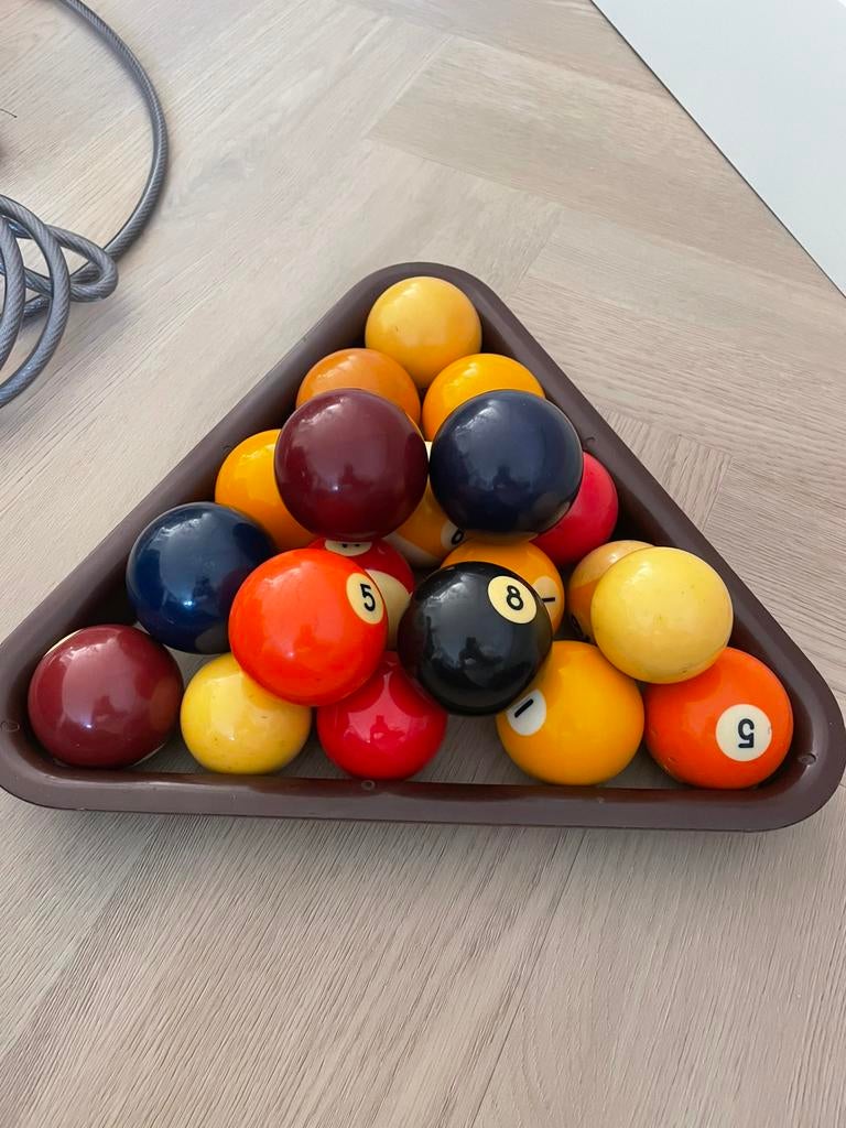 Biljartballen, Ophalen of Verzenden, Zo goed als nieuw, Keu of Ballen