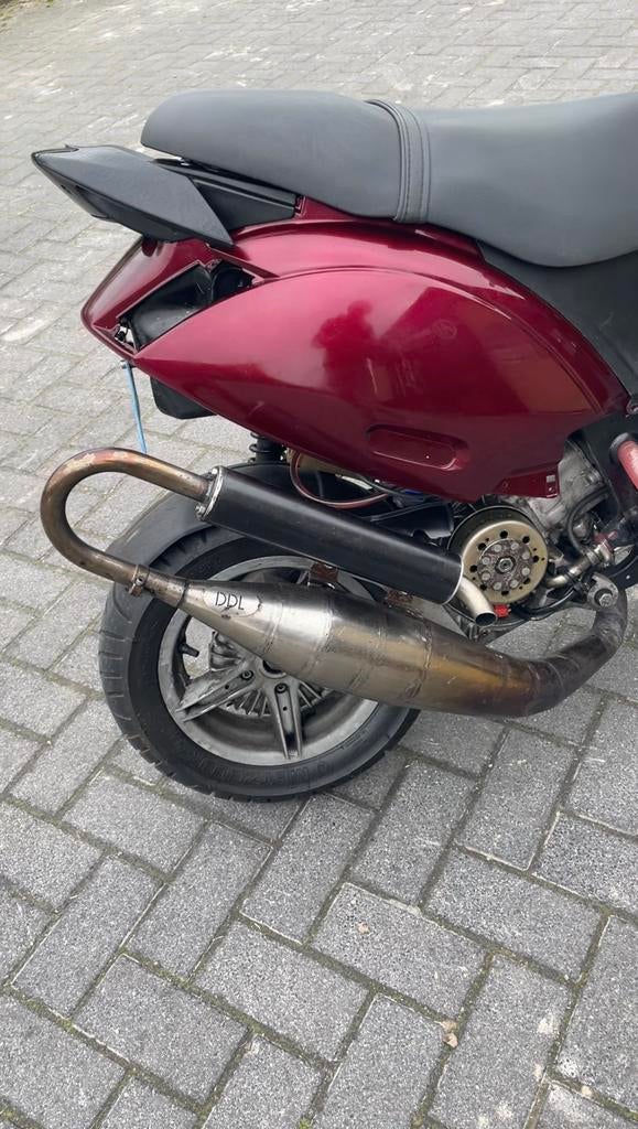 DDL 52 slag, Ophalen, Zo goed als nieuw, Uitlaat, Piaggio