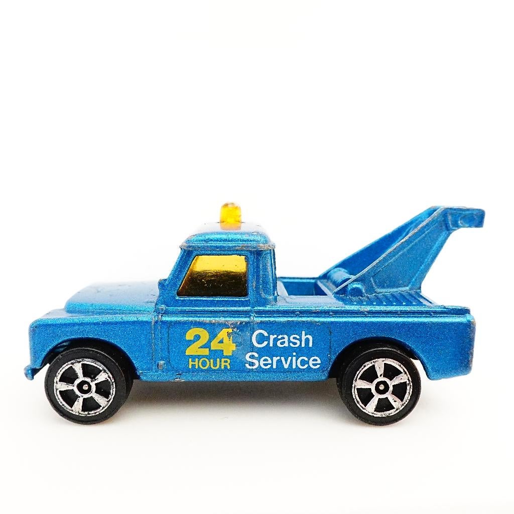 Corgi Juniors Land Rover takelwagen Crash Service, Ophalen of Verzenden, Gebruikt, Auto