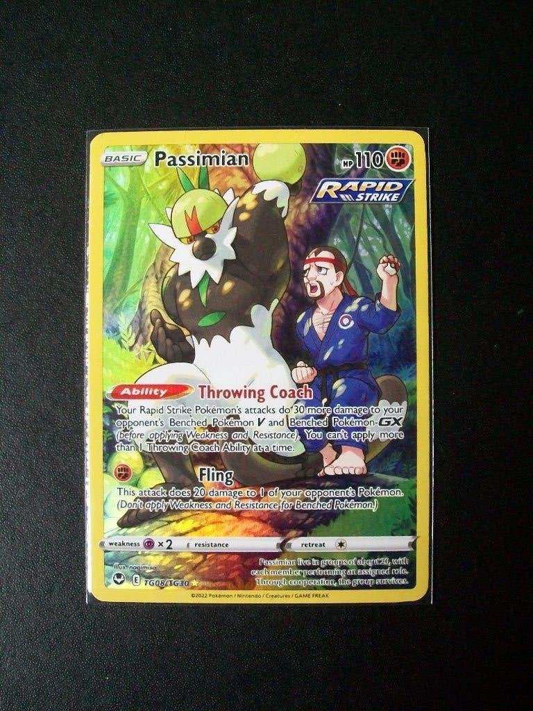 4394: Nieuwe Pokemon Kaart PASSIMIAN hp 110 (TG08/TG30), Verzenden, Nieuw, Losse kaart, Foil