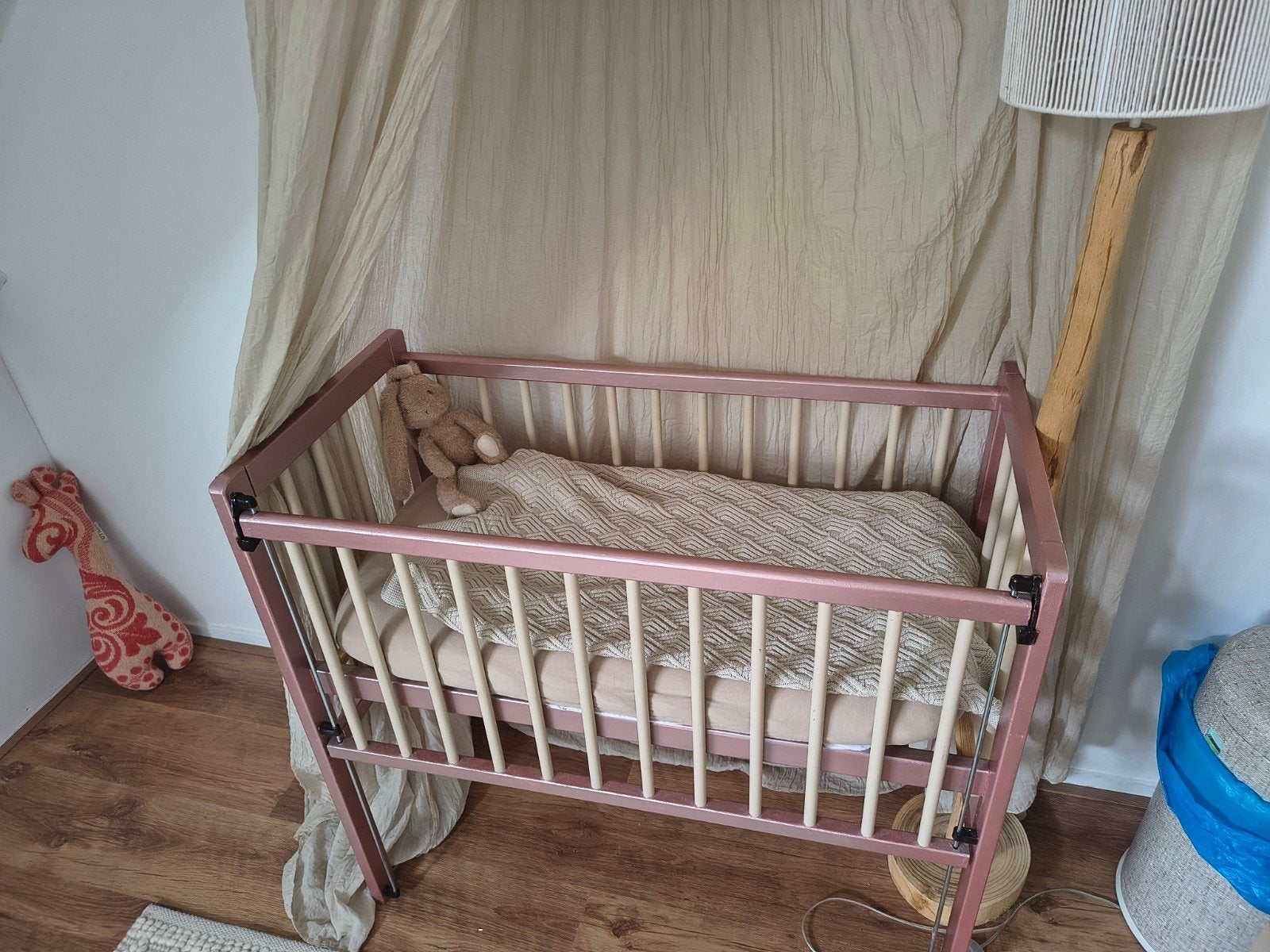 Petite Amelie Co-sleeper/Aanschuifbedje 90x40 cm, Ophalen, Gebruikt, Wieg
