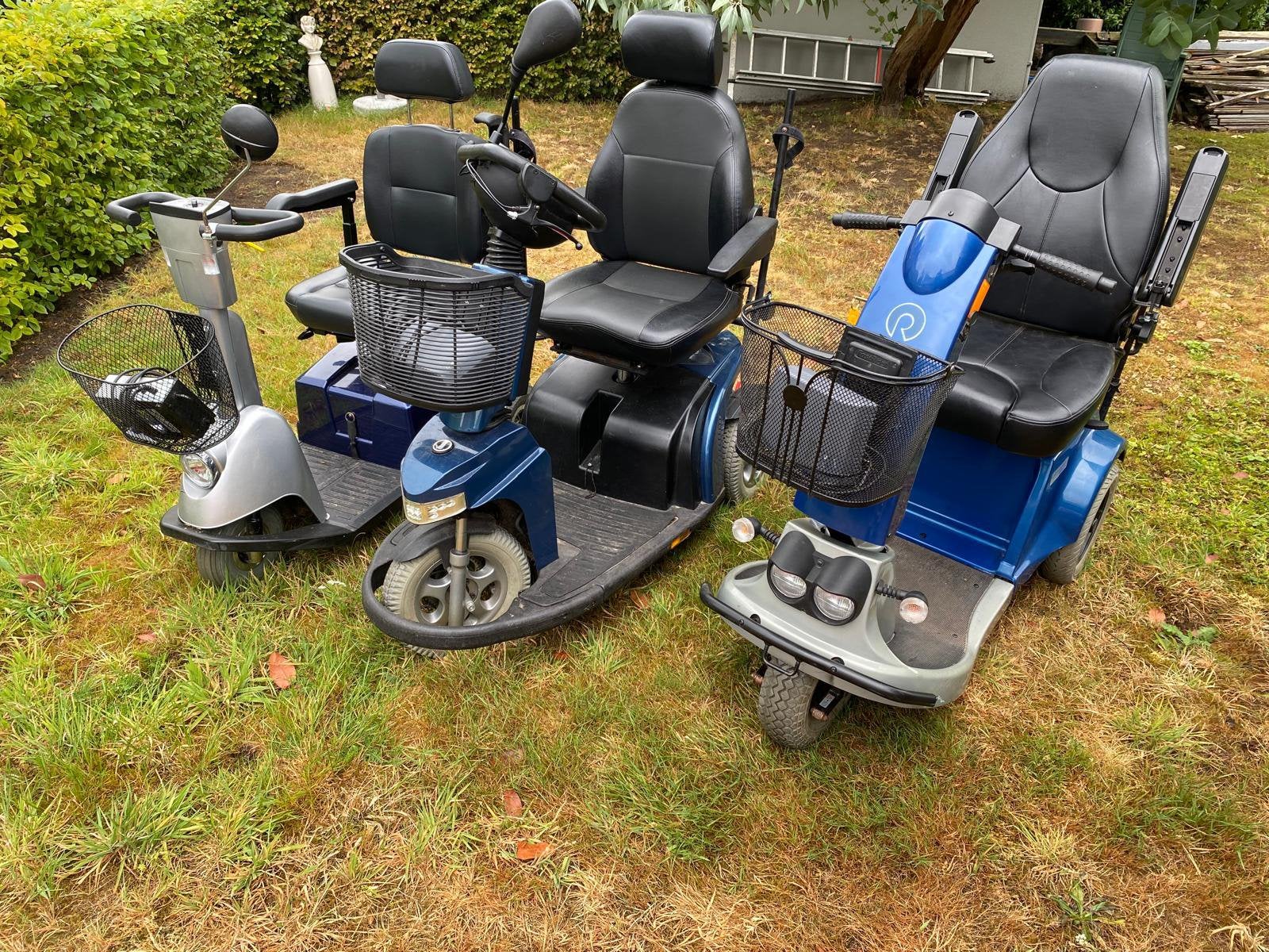 Goeie scootmobiel, Ophalen, Gebruikt
