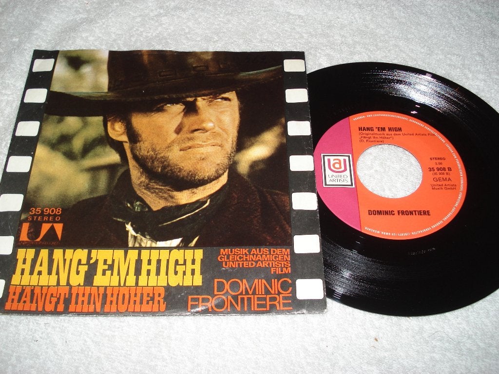 Dominic Frontiere   Hang Em High     Orgineel, Fotohoes, Ophalen of Verzenden, Zo goed als nieuw, Country en Western