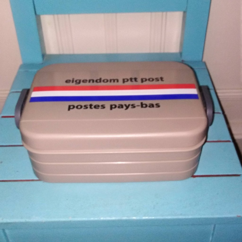 PTT post kunchtrommel box, Ophalen, Nieuw, Gebruiksvoorwerp