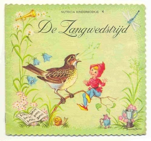 Oud Nutricia kinderboekje  'De Zangwedstrijd', Ophalen of Verzenden, Overige typen