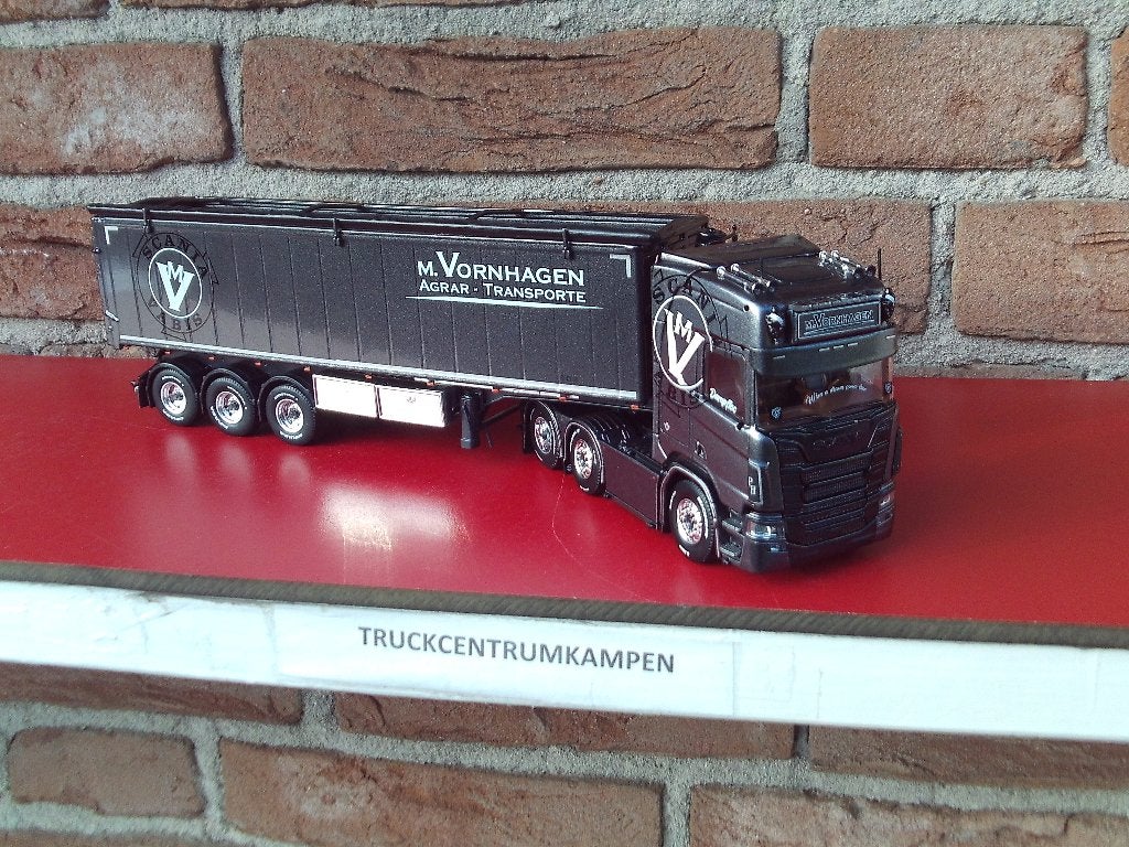 Tekno  Scania  Next  Gen  van  Vornhagen., Hobby en Vrije tijd, Modelauto's | 1:50, Ophalen of Verzenden, Nieuw, Bus of Vrachtwagen