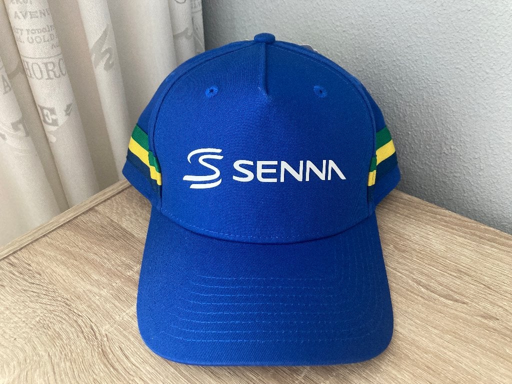 ✅ Ayrton Senna Pet World Champion 88 90 91 Cap Formule 1, Ophalen of Verzenden, Nieuw, Formule 1
