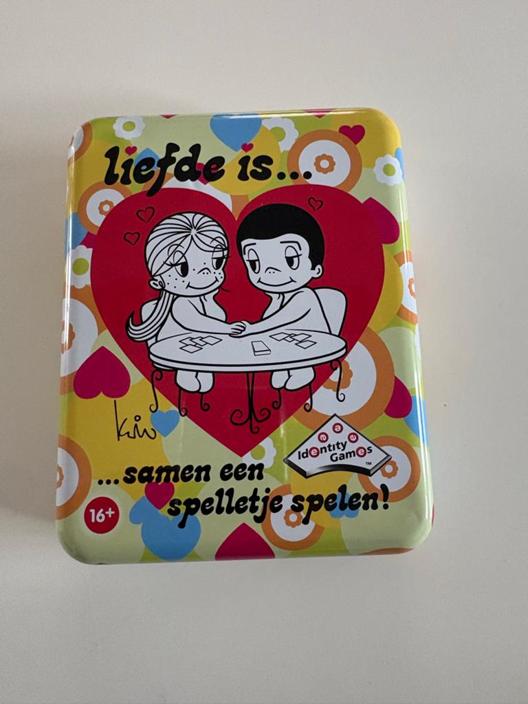 Liefde is... samen een spelletje spelen! kaartspel, Een of twee spelers, Ophalen of Verzenden, Gebruikt