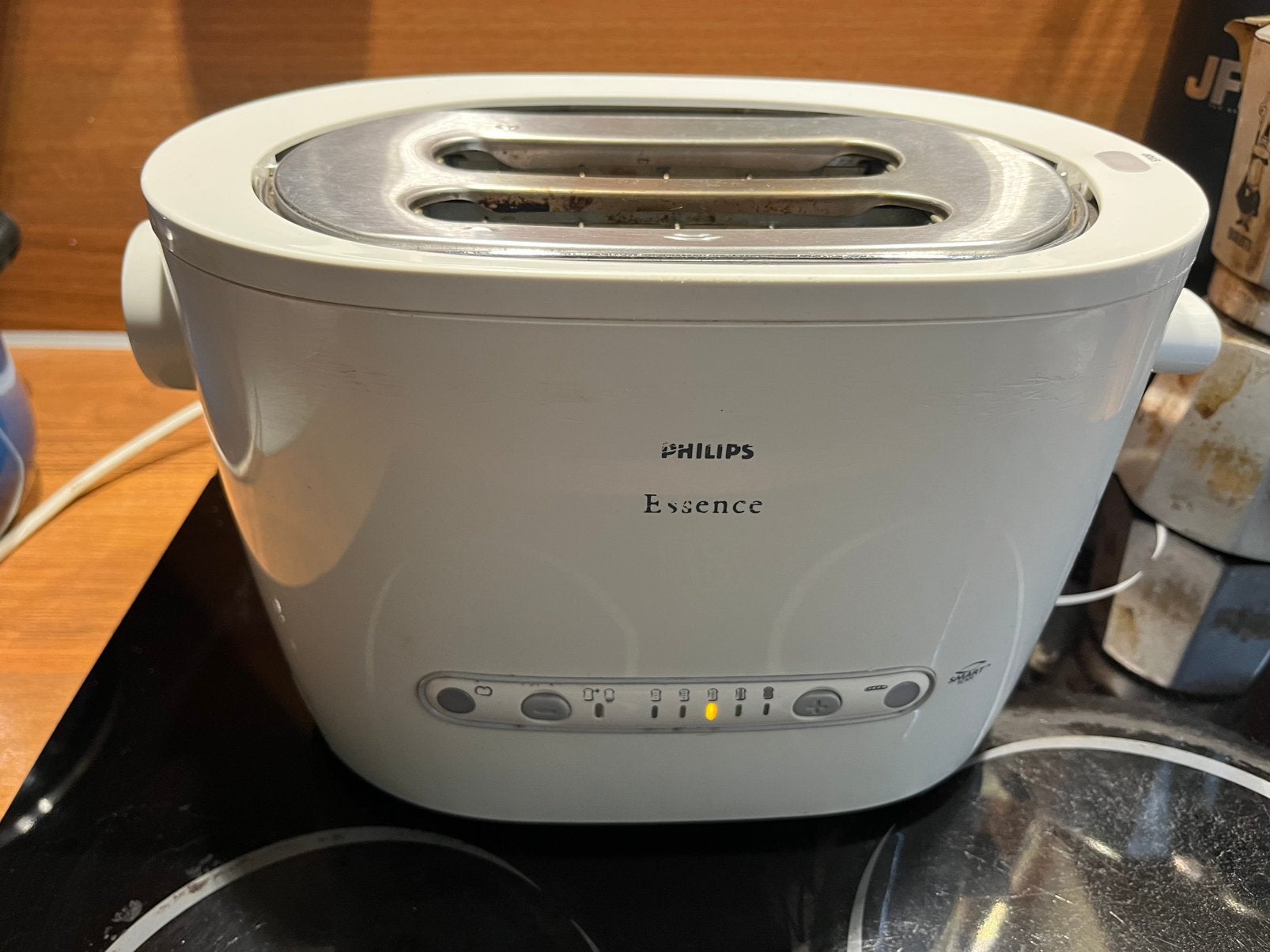 Philips broodrooster HD2580 Essence, Ophalen of Verzenden, Zo goed als nieuw, Uitneembare kruimellade