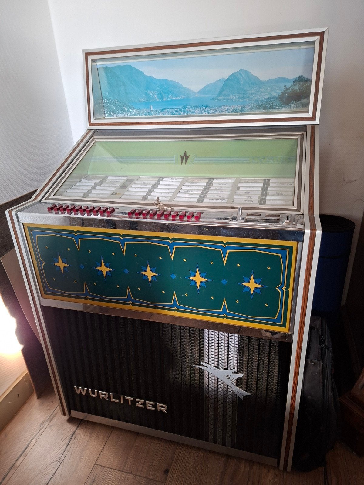 Wurlitzer Jukebox - Vintage Muziekautomaat, Met singles, Gebruikt, Ophalen of Verzenden, Wurlitzer
