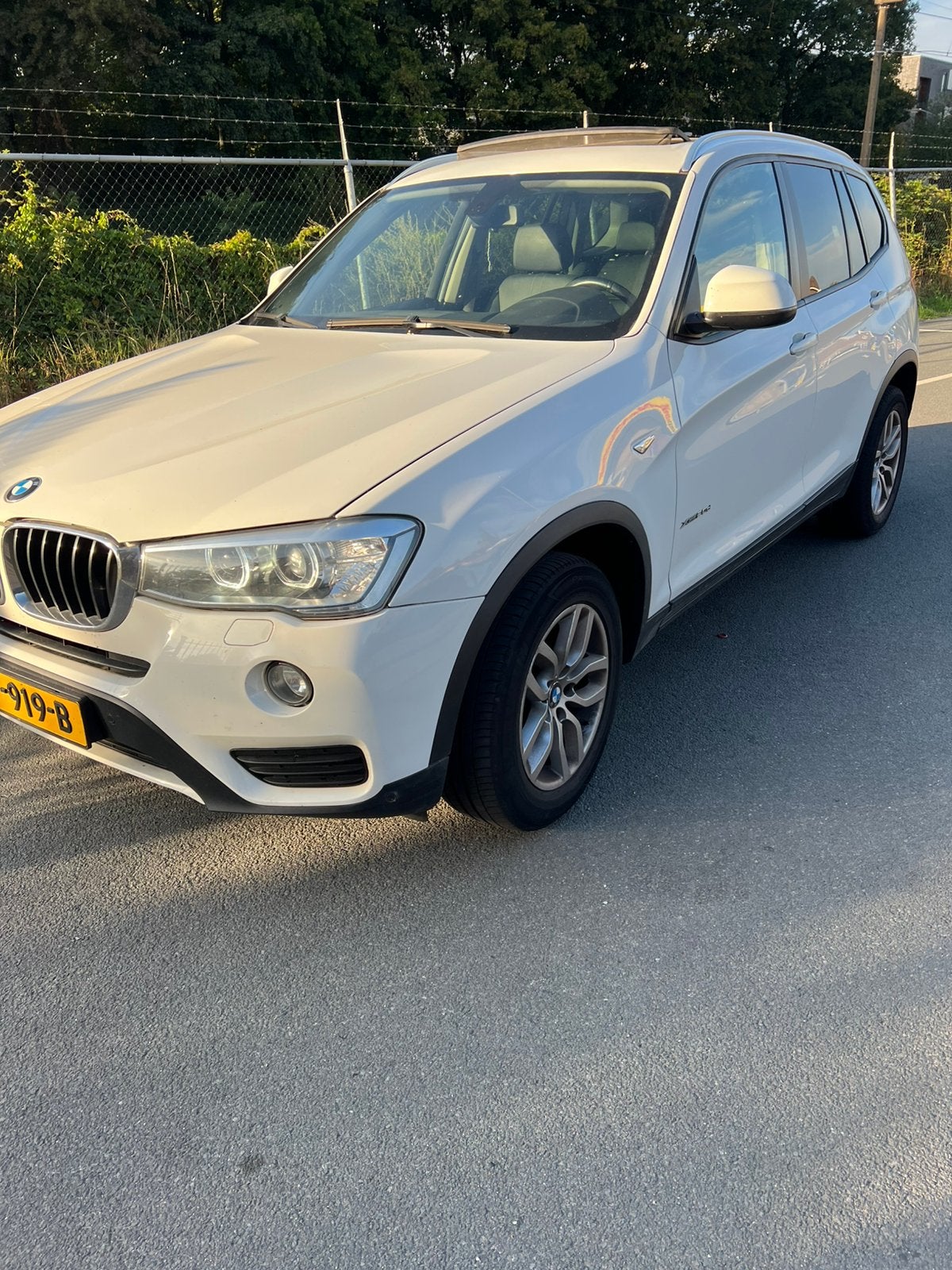 Bmw x3 2.0 d xdrive, Automaat, Zwart, 190 pk, Wit
